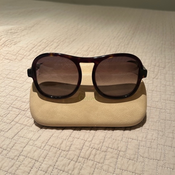 Chloe Accessories - Women's Chloe Brown Sunglasses